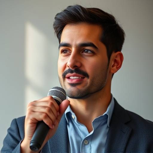 Foto de Javier López, instructor de oratoria.